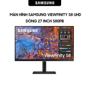 Màn hình Samsung ViewFinity S8 27 inch 4K S80PB LS27B800PXEXXV