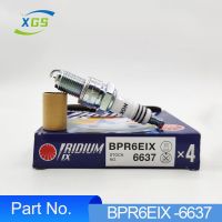 4pcs/lot BPR6EIX 6637 High Quality Iridium Spark Plug For Nissan BMW Audi Subaru IW20 BPR6EIX-6637