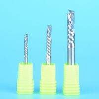 5Pcs 3.175 / 4/5/6 / 8mm AAA UP DOWN ตัดขลุ่ยเดี่ยวเกลียวคาร์ไบด์กัดตัด 1F CNC End Mill สําหรับเครื่องตัดไม้บิต