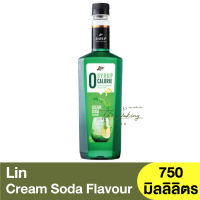 ลิน ไซรัป 0 แคลอรี่ น้ำหวานเข้มข้นกลิ่นครีมโซดา 750 มิลลิลิตร Lin Syrup 0 Calorie Cream Soda Flavour 750 ml. / น้ำเชื่อมครีมโซดา