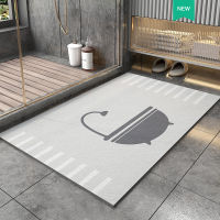 2021Non-Slip Bath Mat modern style Doormat Absorbent Carpets Entrance Mats Balcony Porch Area Rugs Living Room Bathroom Carpet