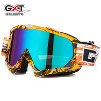 GXT Motocross Goggles Motorcycle Glasses A MTB DH Windproof Skiing Moto Bike Goggles Glass Dirt bike Helmet Visors Lens