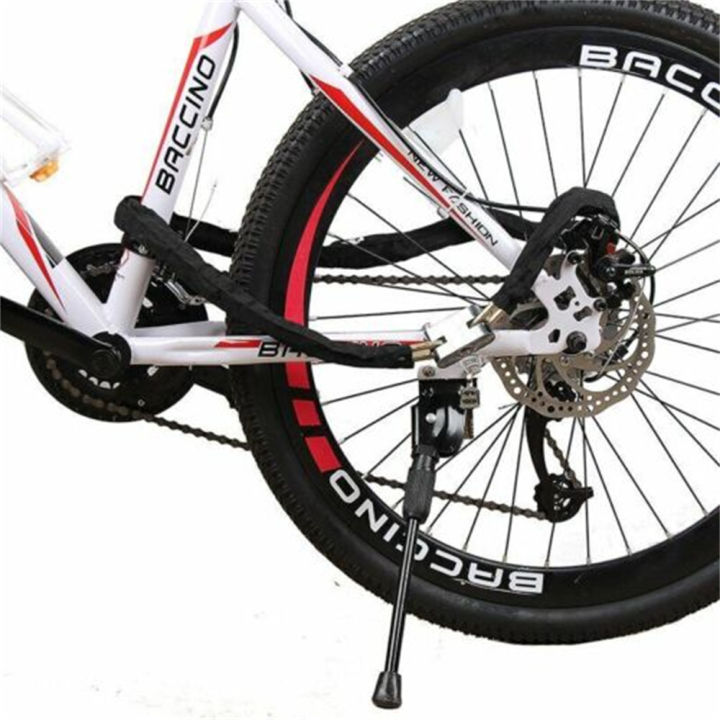 โซ่กุญแจจักรยานมอเตอร์ไซด์วงจรล็อค65cm-80cm-100cm-โซ่ล็อคมอเตอร์ไซด์ล็อคจักรยานล็อคโซ่จักรยาน