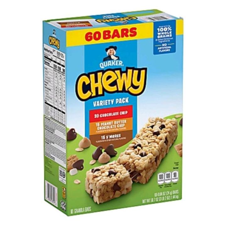 Quaker Chewy Granola Bar -24g | Lazada PH