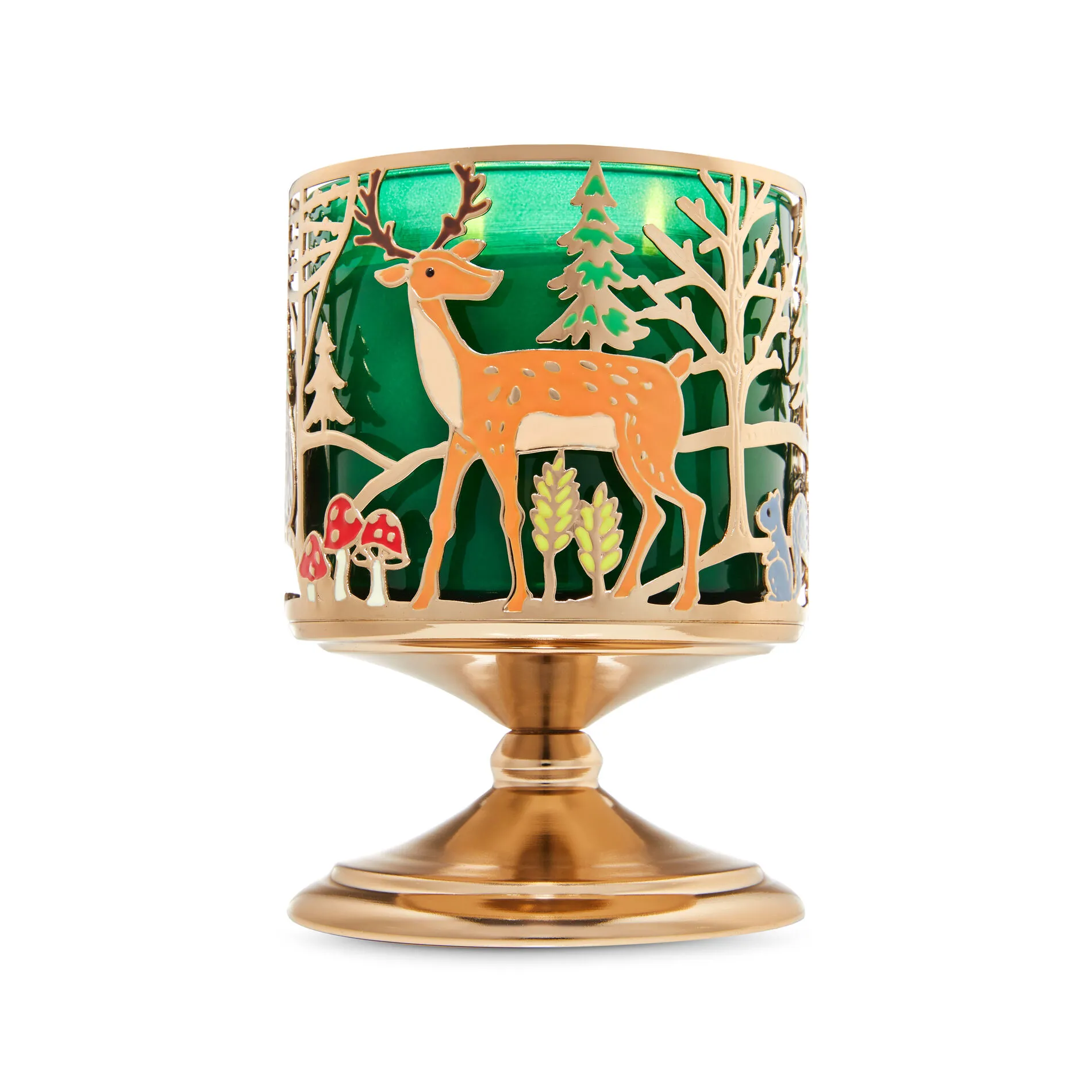 bath and body works forest friends candle holder