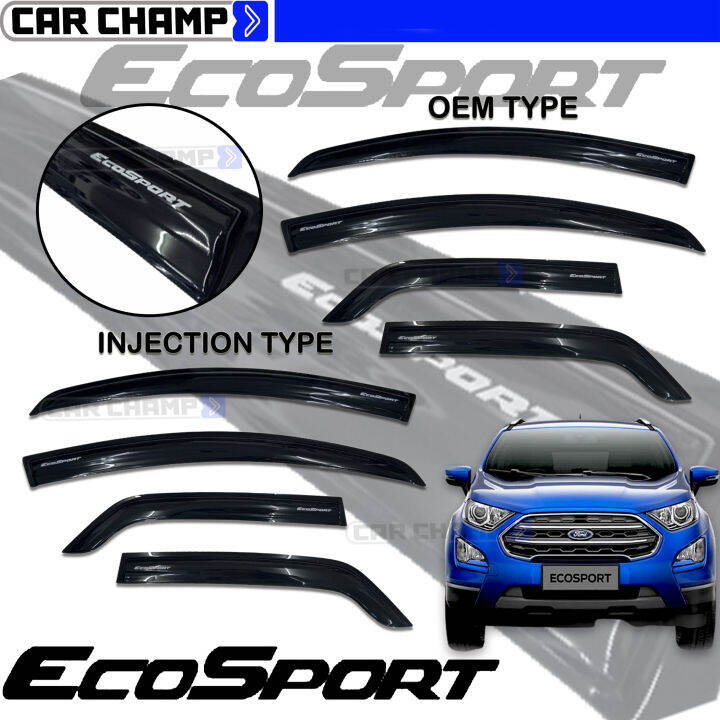 Ford Ecosport 2014 to 2022 [ OEM / INJECTION TYPE ] Window Door Visor