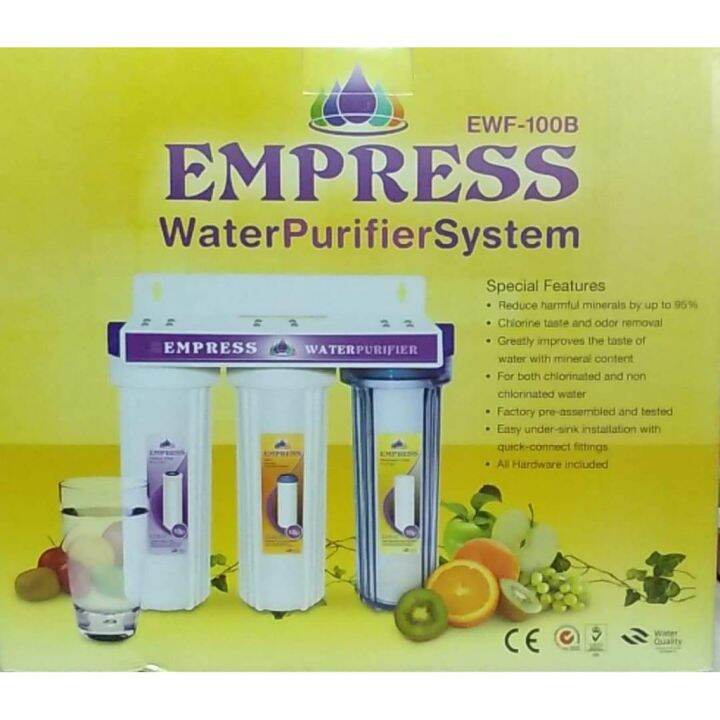 EWF100B Empress 3 stages water purifier system Lazada PH