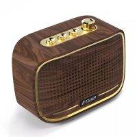 MZ-518 Mini Retro Wooden Wireless Portable Bluetooth Speaker Outdoor Waterproof Stereo Sound Blaster 1500 mAh Support USB AUX