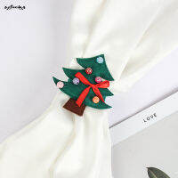 SUC Christmas Napkin Rings Multipurpose Creative Xmas Theme Party Decoration For Home Hotel Restaurant