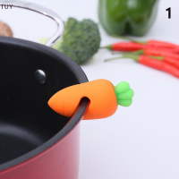 [ FLASH SALE ] Spill-proof lid Lifter หม้อเครื่องมือครัวฝาปิดขาตั้งซิลิโคนทนความร้อน