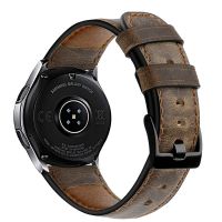 [HOT EWSGWJKKAI HOT] สายหนังแท้สำหรับ Samsung Galaxy Watch 3 46Mm สร้อยข้อมือ Gear S3 Frontier สร้อยข้อมือ Huawei Watch 2 Gte สาย22Mm สายนาฬิกา