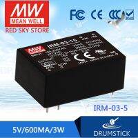 หมายถึง IRM-03-5 5V 600mA Meanwell IRM-03 5V 3W สไตล์การติดตั้ง PCB ไฟฟ้า