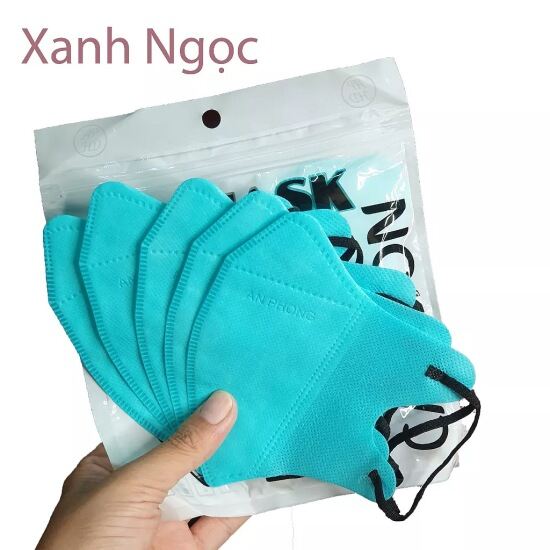 Combo 5 túi 50 cái khẩu trang 5d mask careion an phong - ảnh sản phẩm 10