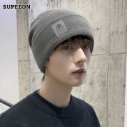 SUPEEON men s hat winter windproof warm beanie fashion wool knitted hat