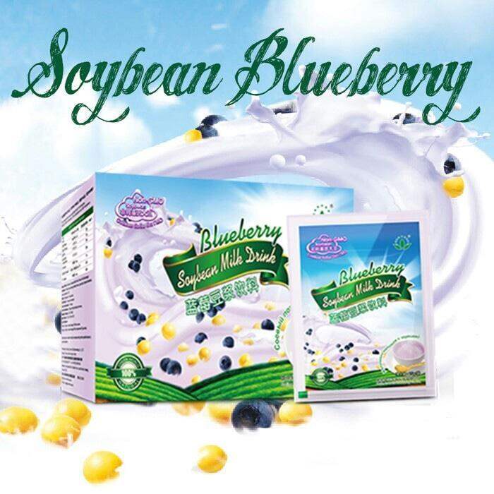 Blueberry soybean milk drink / susu soya / soy bean Lazada Indonesia