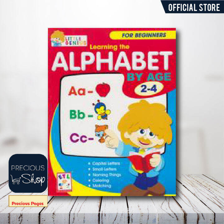 Lttle Genius: Learning the Alphabet by Age 2-4 | Lazada PH