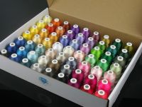 Brother Colors Series Computer Machine Embroidery Thread Filament  1000m*63 Bright colors Strong Strength  Eco-Friendly Knitting  Crochet