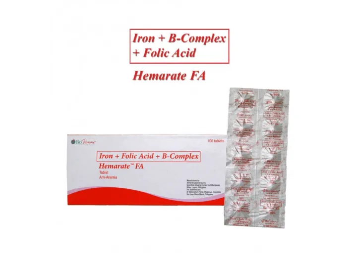 Hemarate FA 100 Tablets | Lazada PH