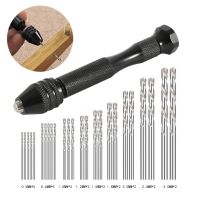 【hot】❈  Woodworking Tools Drilling Manual Twist Bit Aluminum Alloy 0.3-3.2mm Hand for Jewelry