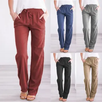 Buy Drawstring Pants Women Plus Size online | Lazada.com.ph
