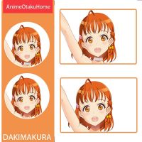 Anime LoveLive！ Takami Chika Kanan Matsuura Sakuraichi Riko โยนปลอกหมอนโยนปลอกหมอน Otaku เครื่องนอน Dakimakura ของขวัญ