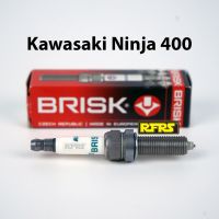 หัวเทียน BRISK PREMIUM ZS ไร้เขี้ยว Kawasaki Ninja 400 Spark Plug (SZ01RC) รองรับเฉพาะเบนซิน 95 Made in EU