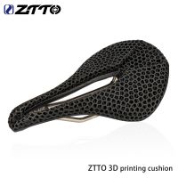 【LZ】☜✈◐  Ztto bicicleta 3d impresso sela trilhos de titânio ti potência patenteado carbono ciclismo assento mtb estrada assento da bicicleta aconchegante favo mel almofada