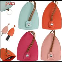 00DANZI00 หนังพียู เคสกุญแจรถแบบดึงออกได้ ไม่ลื่นง่าย สำหรับปกป้องกุญแจ ปลอกกุญแจแบบดึงออก ทนทานต่อการใช้งาน จุได้มาก กระเป๋าสตางค์กุญแจหนัง PU