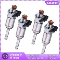 Lohobby 16010-5A2-305หัวฉีดน้ำมันเชื้อเพลิง4ชิ้นสำหรับแอคคูร่าทีแอลเอ็กซ์2.4L 15-20มืออาชีพ