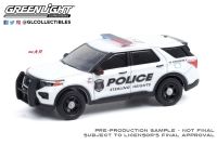 GreenLight 1:64 2020 FORD INTERCEPTOR UTILITY Metal Diecast Alloy toy cars Model Vehicles For Children Boys gift hot
