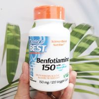 เบนโฟติเอมีน Benfotiamine 150 with BenfoPure 150 mg120 Veggie Caps (Doctors Best®)