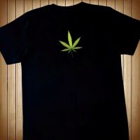 Hot KUSH 2023 เสื้อยืดลายกัญชา เสื้อคู่รัก unisex But First Coffee Weed  cotton t-shirt  พร้อมส่ง