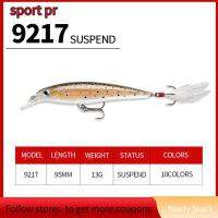 SPORT PR 95มม./13ก. Crankbaits มีประโยชน์และดี แท็กเกิล เหยื่อล่อปลา ตะขอปลาตะขอ อุปกรณ์ตกปลาสำหรับตกปลา เหยื่อปลามีนโน