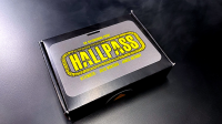 HALLPASS โดย Julio Montoro Vanish Magia Magician Close Up Illusions Gimmicks Magic Tricks Props สนุกผ่าน Magie