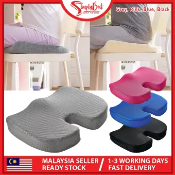 Flocked Buttock Pad Prostate Coccyx Hemorrhoid Sciatica Seat Large