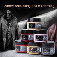 【LZ】rrivn8 50ml Leather Repair Gel Kit Color Repair Car Seat Leather Dye Refurbishing Cream Paste Leather Clean Car Paint Repair Home Sofa