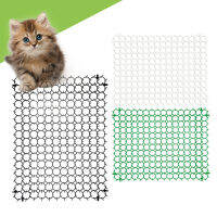 Cat Repellent Mat Tip Spikes ทนต่อการสึกหรอความยืดหยุ่นสูงพับความเหนียวดี Repel Stray Cats ปรับ Dog Cat Scat Spiked Deterrent Mats สำหรับ Yard Cat Repellent Sting