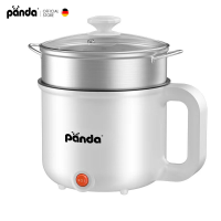 PANDA 1.4L หม้อไฟฟ้า หม้อไฟฟ้าอเนกประสงค์ 6in1 หม้อหุงข้าว หุง ตุ๋น ต้ม นึ่ง ผัด ชาบู ไม่ติดหม้อ ไม่ติดหม้อ