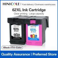 Pz27 HINICOLE 62XL ตลับหมึกรีไซเคิลสำหรับอุปกรณ์เติมหมึก HP 5540 5640 7640 5646 5546 5541 5542 5740 5741 5742 5743 5745 200ตลับหมึก