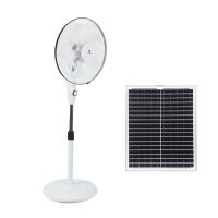 พัดลมขนาดเล็ก โซล่าเซลล์ พลังงานแสงอาทิตย์ Solar Cell Fan พัดลมตั้งพื้น พัดลมพกพาได้สะดวกสบาย