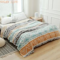 Bamboo Gauze Bedding Blanket Office Nap Sleeping Cover Baby Bedspread Travel Car Quilt