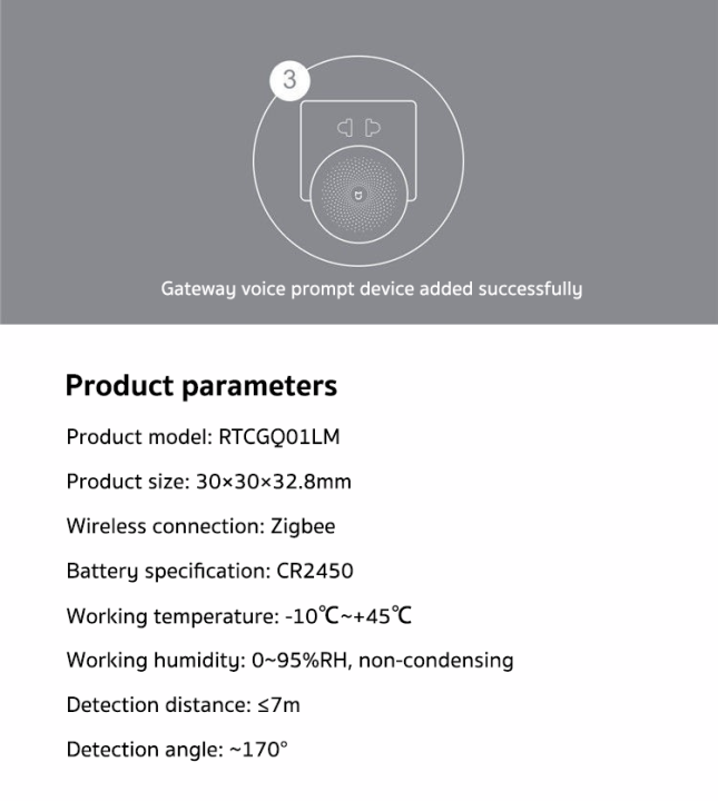 xiaomi-smart-motion-sensor-global-version-zigbee-เซ็นเซอร์ของมนุษย์-เซ็นเซอร์ตรวจจับความเคลื่อนไหว-zigbee-รับประกัน-1-ปี