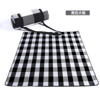 Red White Plaid Outdoor Foldable Waterproof Picnic Mat Fashion Thicken Pad Breathable Soft Portable Camping Travel Beach Blanket