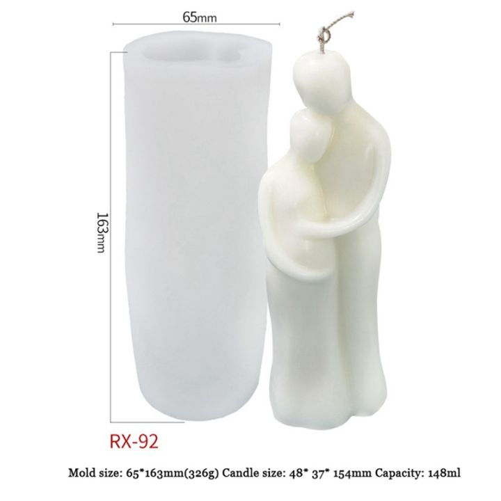 life-series-candle-mould-mother-and-child-silicone-candle-mold-artistic-human-body-resin-epoxy-mold-candle-making