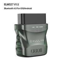 เครื่องอ่านสแกนเนอร์ OBDII 327 ELM PC Android IOS สำหรับเครื่องมือวินิจฉัยรถ2 OBD 4.0เครื่องสแกนบลูทูธ OBD2 V1.5 ELM327 KUULAA