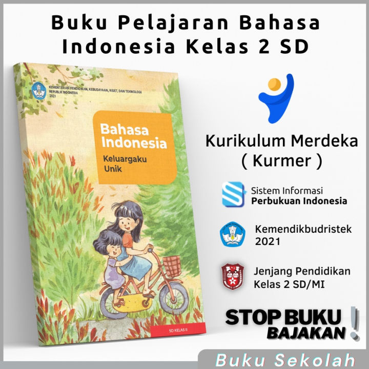 Buku Siswa Paket Pelajaran Sd Kelas 2 II Mata Pelajaran Bahasa ...