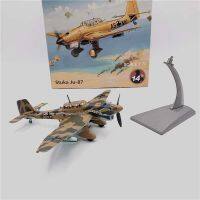 172 Scale เยอรมนี WWII Airforce Stuka JU-87 Fighter Air Force Diecast เครื่องบินเครื่องบินรุ่นโลหะผสมสายการบิน Toy