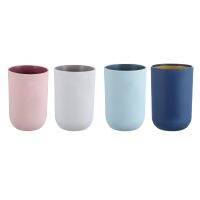 ○☌ 4 Pcs Plastic Cup Tumbler Bathroom Mouthwash Washing Teeth Mugs Pp Student Cups