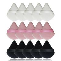 5pcs Powder Cosmetic Puff Triangle Makeup Tool Makeup Sponges Blender Contouring Under Eyes Loose Powder Body Beauty Tools