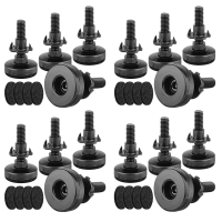 16Pcs Furniture Levelers Heavy Duty Furniture Leveling Feet Adjustable Leg Levelers for Cabinets Tables Chairs Raiser